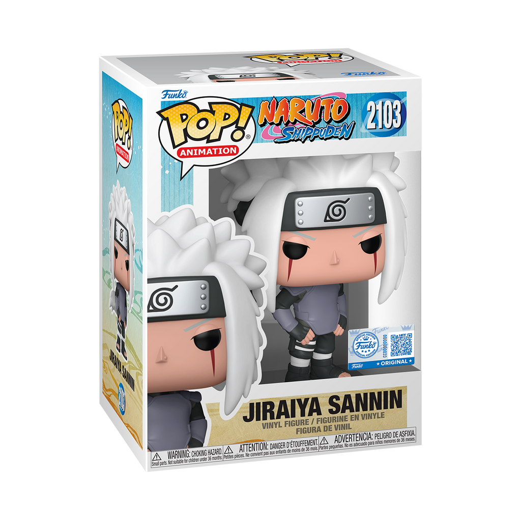 Funko POP Animation Naruto Shippuden Jiraiya Sannin Vinyl Figur #2103
