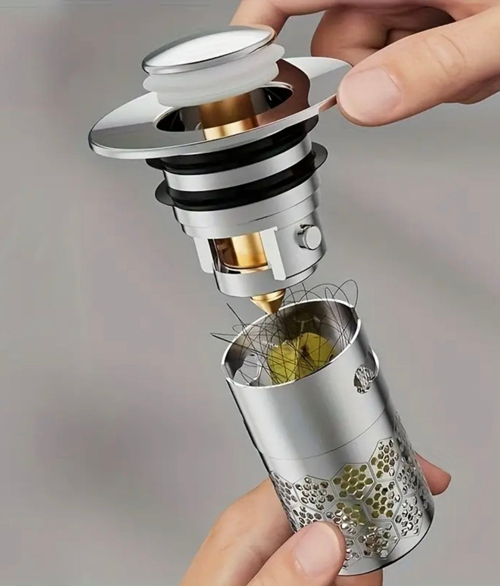 Pop-Up Ablaufstopfen Edelstahl für Waschbecken
