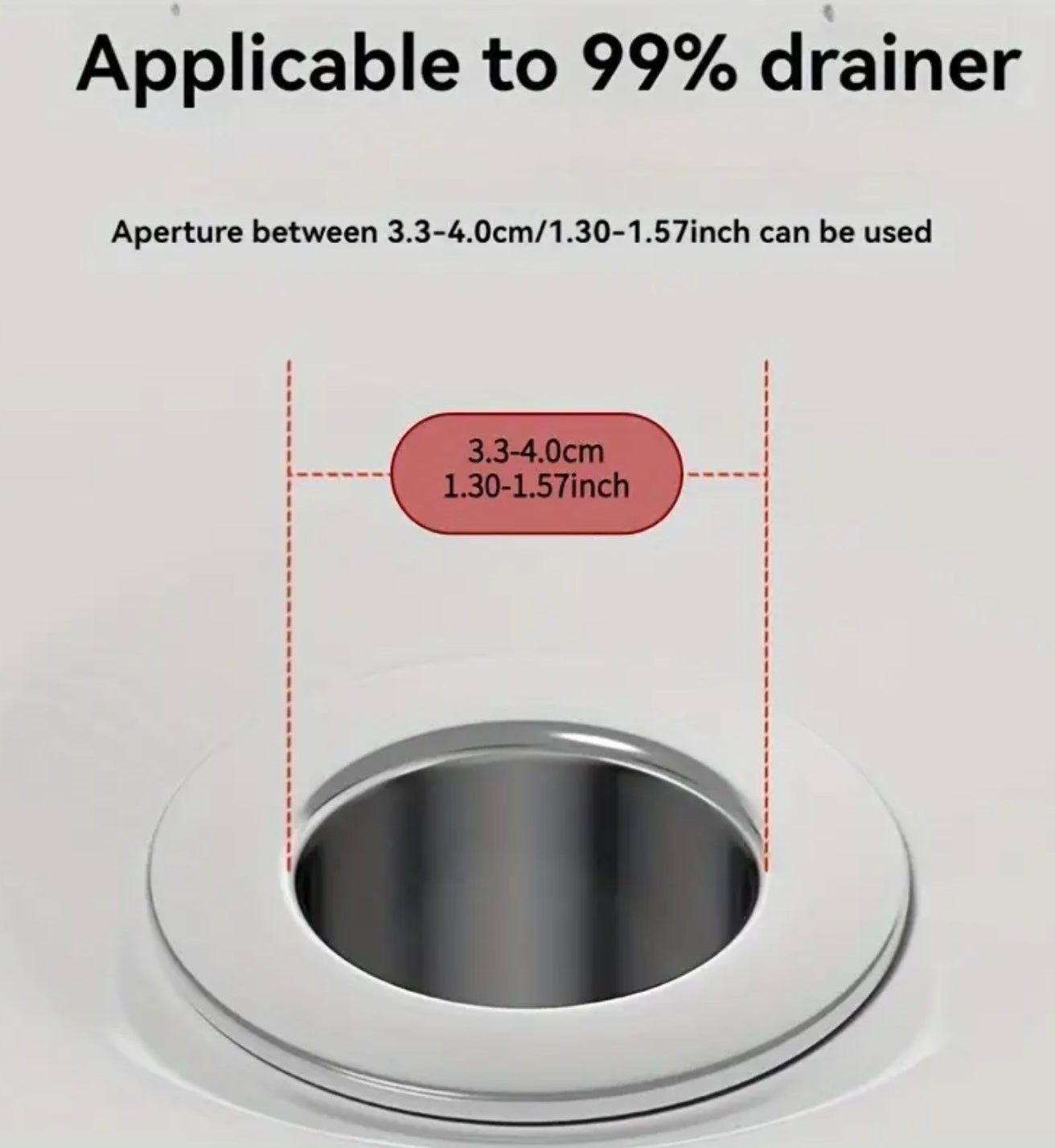 Edelstahl Waschbecken Ablaufstopfen