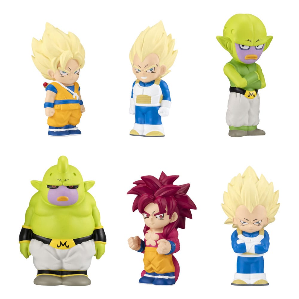 Dragon Ball Softbits Minifigur 5 cm – Blind Box mit zufälligem Charakter aus dem Dragon Ball-Franchise von Bandai