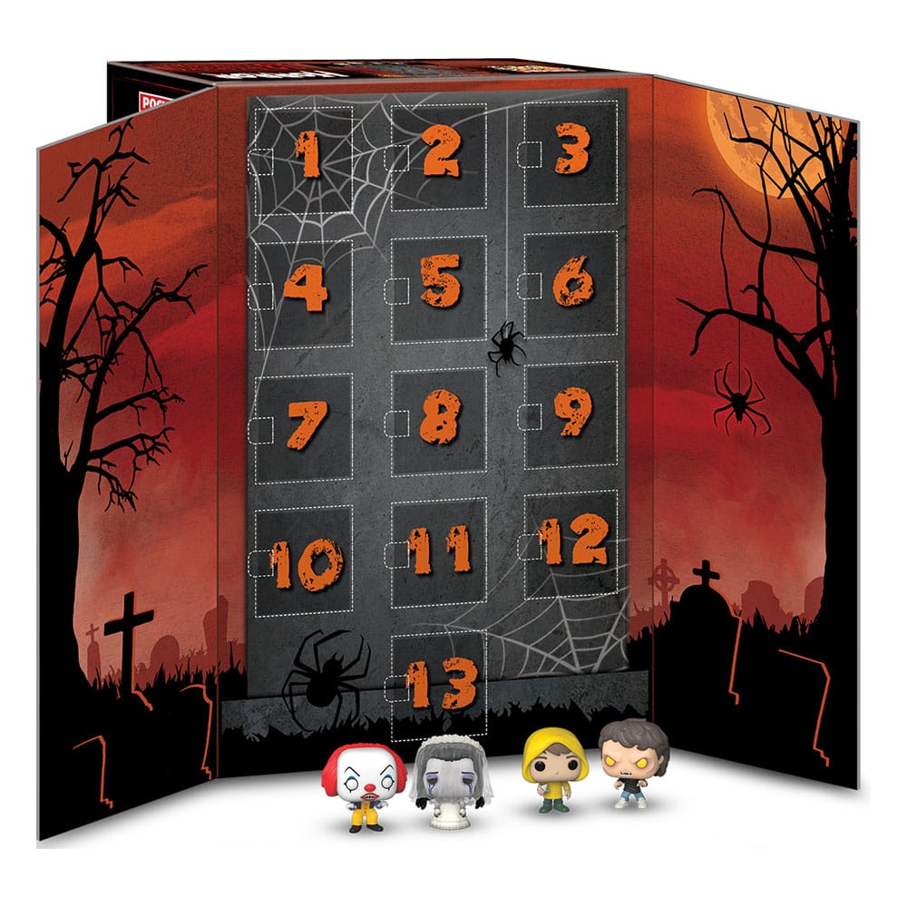Funko Pocket POP! Halloween Adventskalender 13 Day Spooky Countdown Vol. 2 – Offiziell lizenziert
