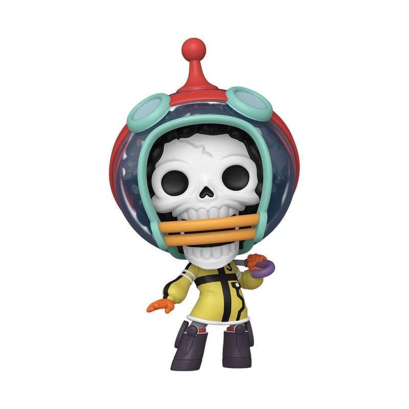 Funko Pop One Piece Brook Egg #2147 Vorderansicht - Animation Vinyl-Figur