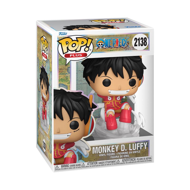 Funko Pop One Piece Luffy Egg in Verpackung - Offiziell lizenzierte Sammelfigur
