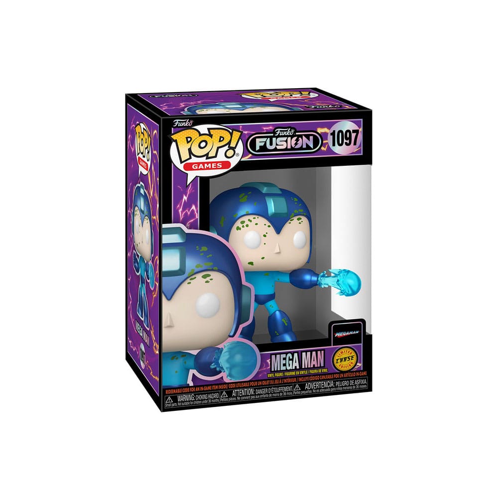Funko Pop Vinyl-Figur Mega Man #1097 Chase Bundle Set – Gaming Sammelfigur ca. 9,5 cm
