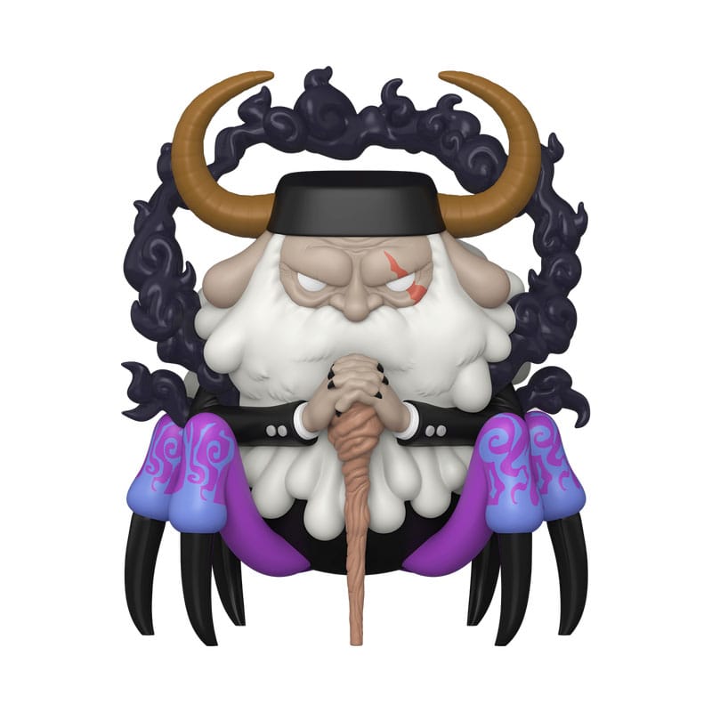 One Piece Super Sized Jumbo POP Figur St. Jaygarcia Saturn Detailansicht 25cm Vinyl