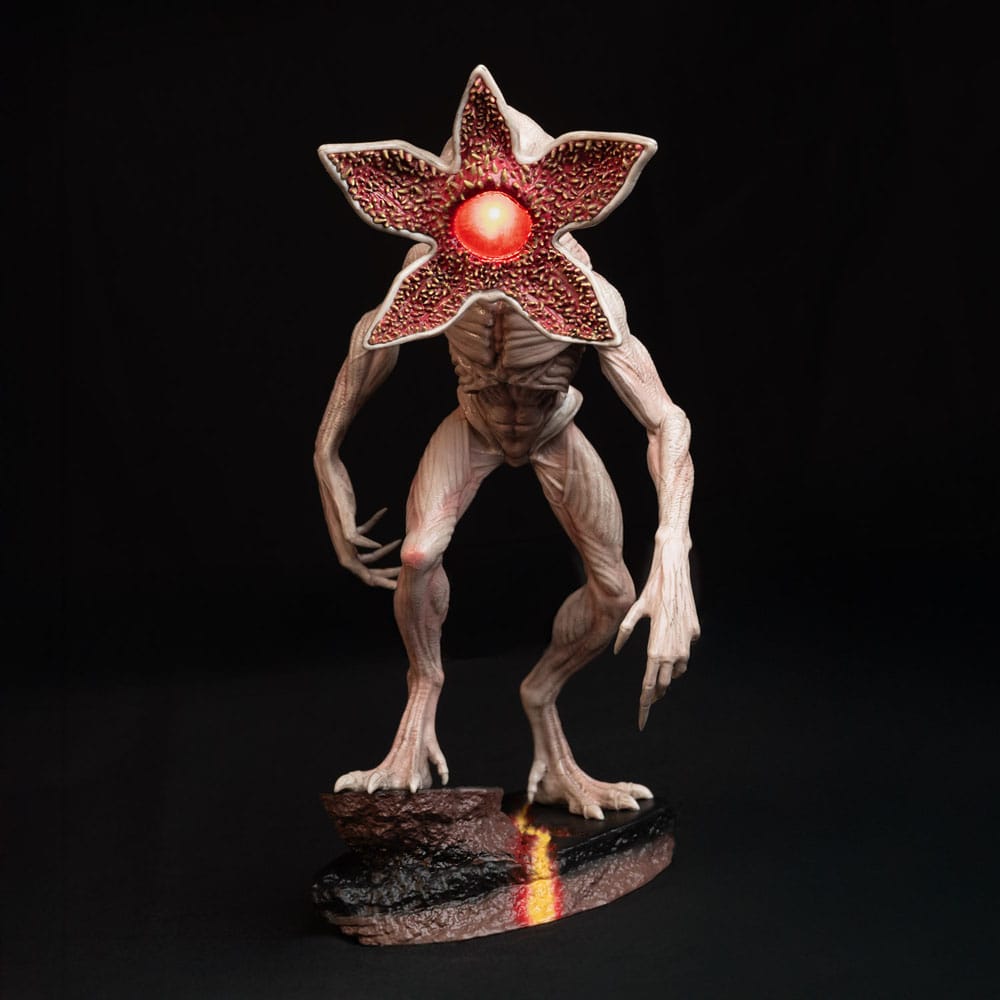 Demogorgon Lampe Stranger Things – Touch-Schalter Detail