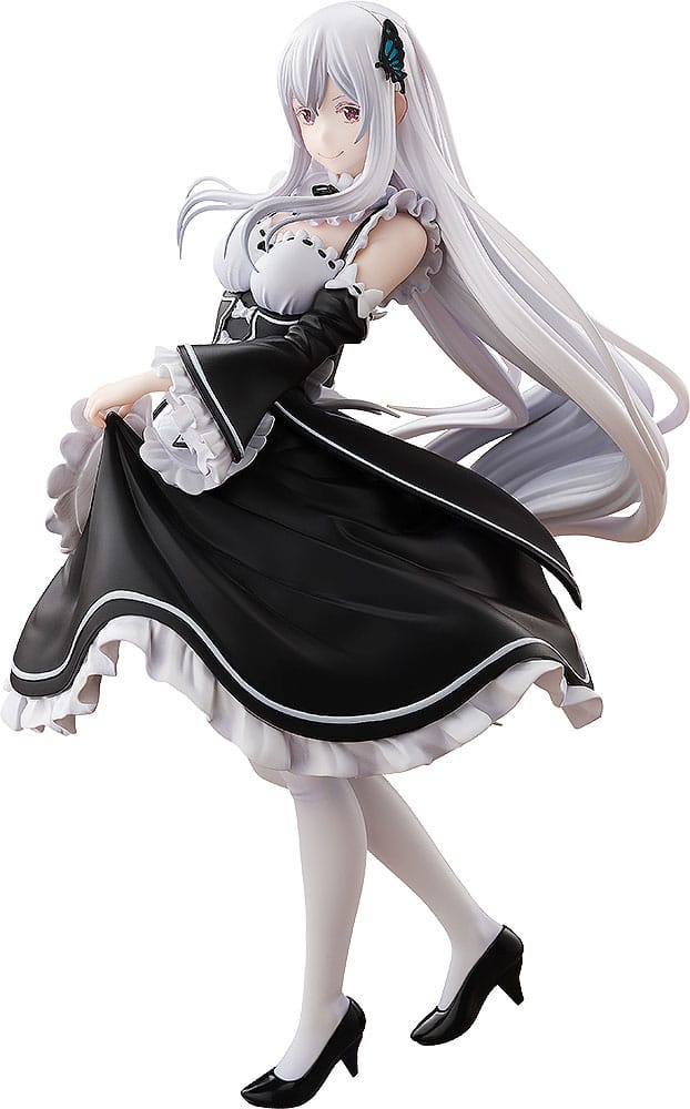 Re:ZERO Echidna PVC Statue 1/8 Roswaal Manor Maid Outfit Ver. 20 cm – Frontansicht
