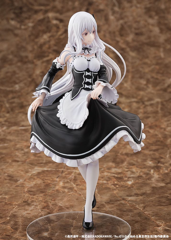 Re:ZERO Echidna PVC Statue 1/8 Roswaal Manor Maid Outfit Ver. 20 cm – Seitenansicht rechts
