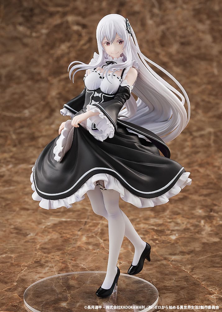 Re:ZERO Echidna PVC Statue 1/8 Roswaal Manor Maid Outfit Ver. 20 cm – Seitenansicht rechts
