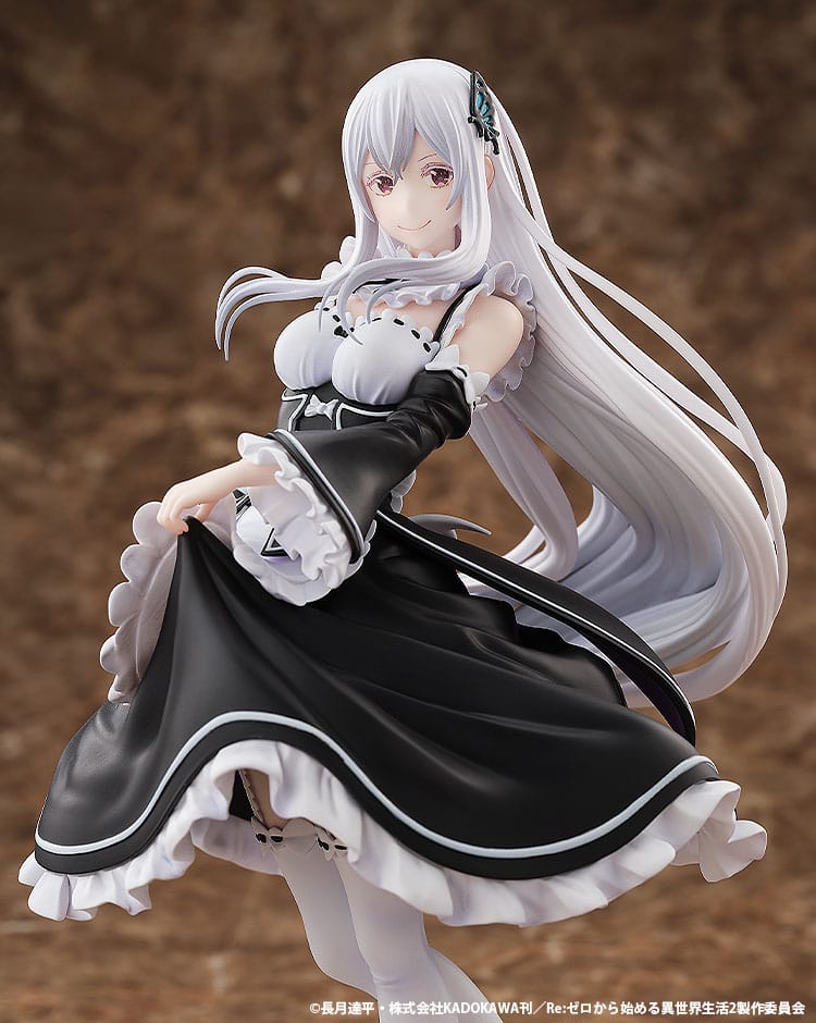 Re:ZERO Echidna PVC Statue 1/8 Roswaal Manor Maid Outfit Ver. 20 cm – Seitenansicht links
