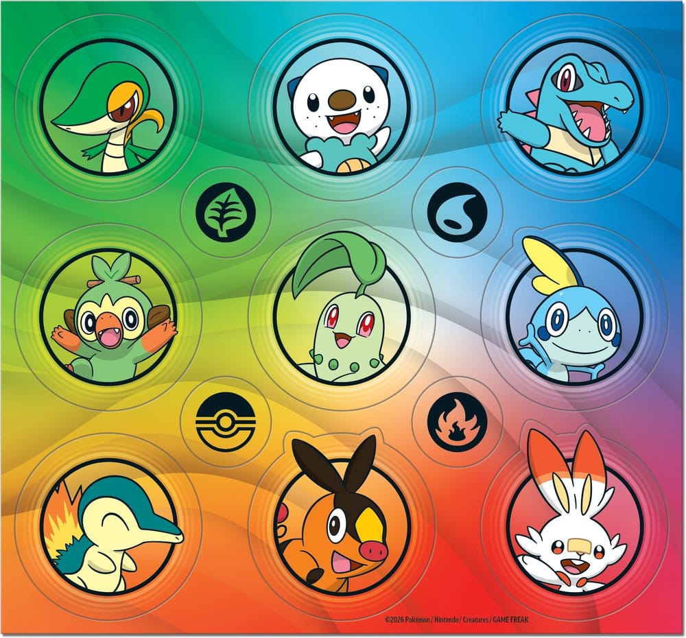Pokémon TCG Erste Partner Illustrations-Kollektion Serie 2 – Sammelkarten ausgebreitet auf Tisch
