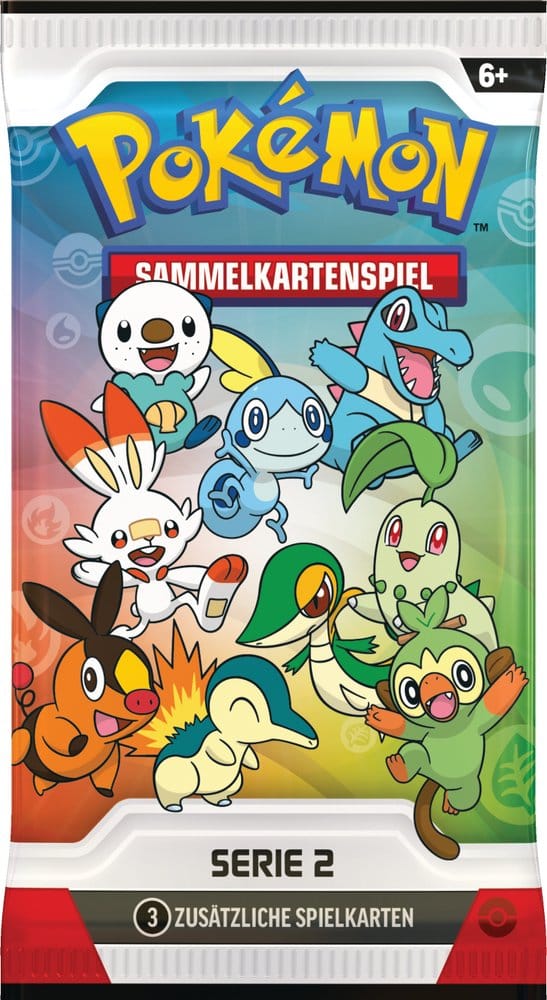 Pokémon TCG Illustrations-Karte aus der Ersten Partner Kollektion Serie 2 – Nahaufnahme