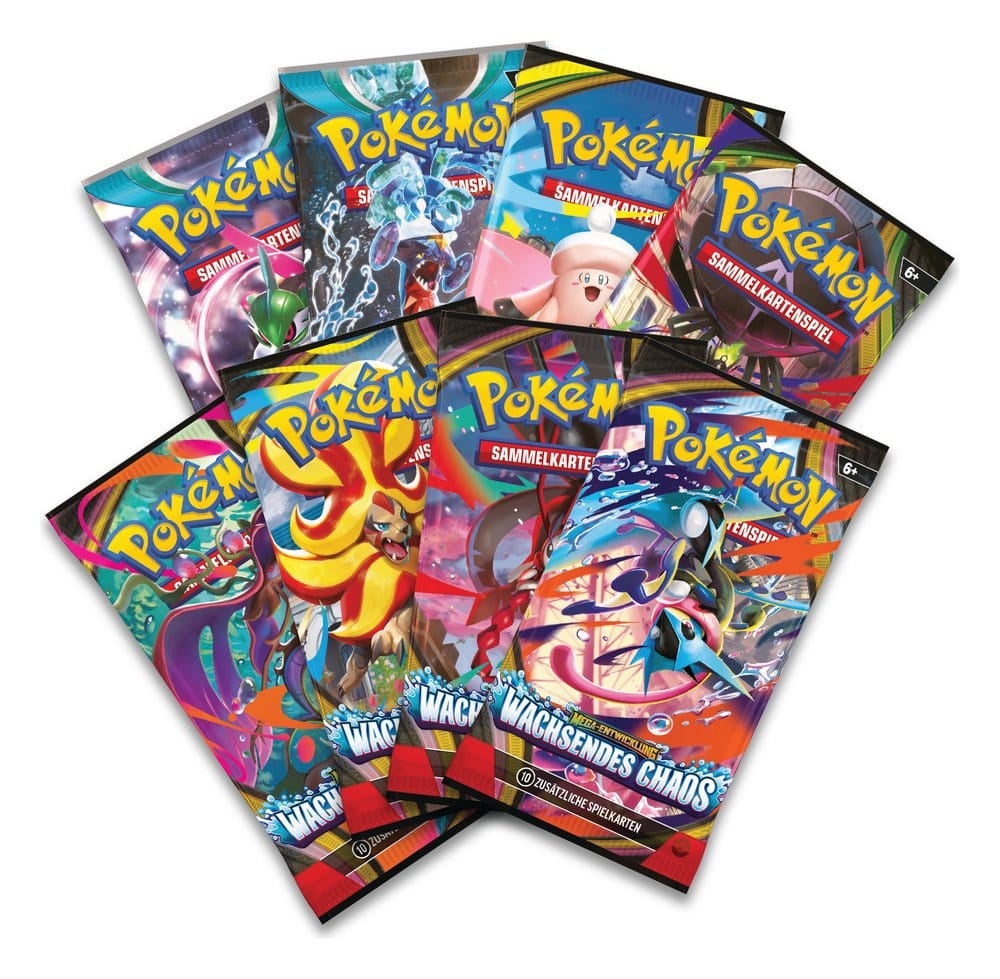 Pokémon TCG Premium-Kollektion Mega-Quajutsu EX – 8 Boosterpacks, Promo-Karte und Zubehör