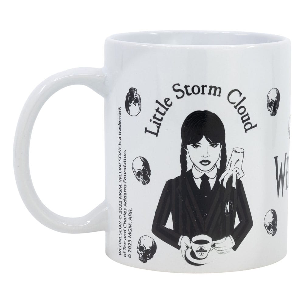 Wednesday Tasse Nevermore Academy 325 ml – Lizenziertes Merchandise von Stor