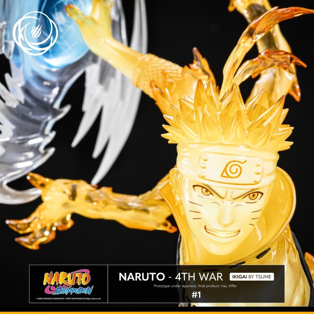 Tsume Art IKIGAI Naruto Uzumaki Anime Statue 1/6 Maßstab – Fourth Great Ninja War