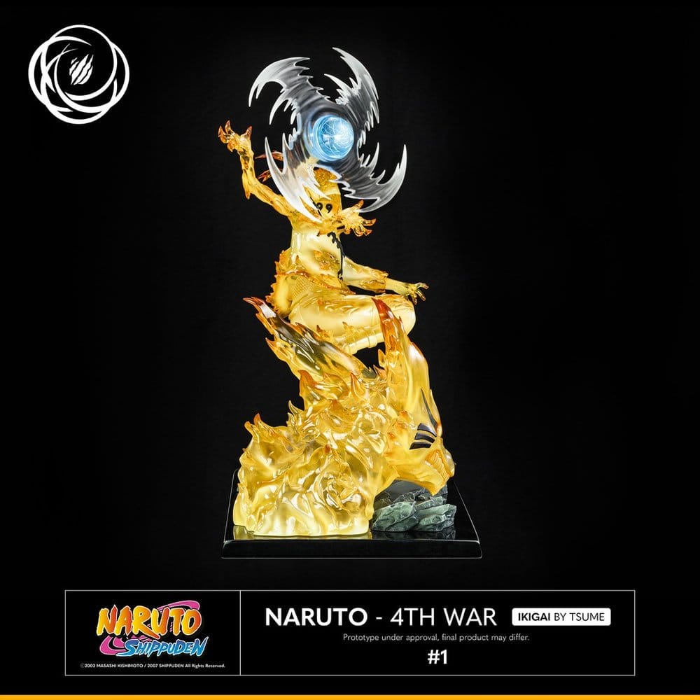 Tsume Art IKIGAI Naruto Uzumaki Anime Statue 1/6 Maßstab – Fourth Great Ninja War