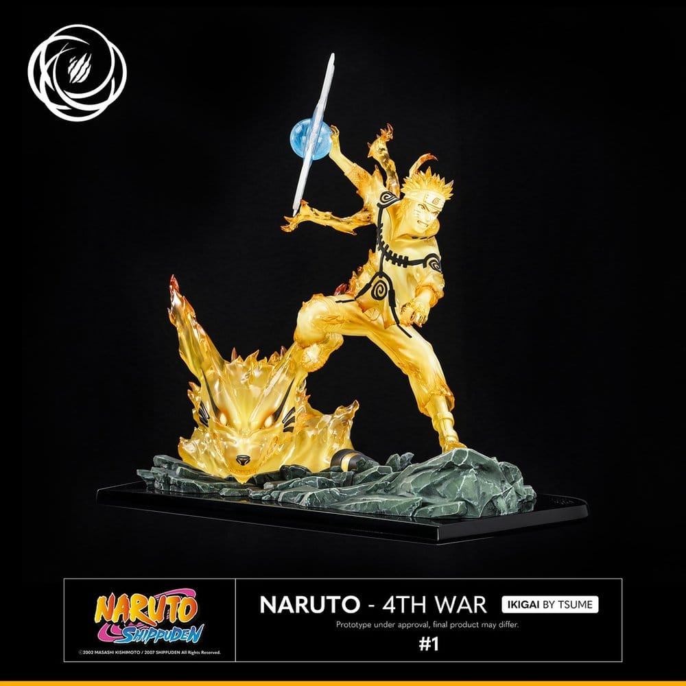 Naruto IKIGAI 1/6 Statue von Tsume Art – Vierter Großer Ninja-Krieg Sammlerstatue