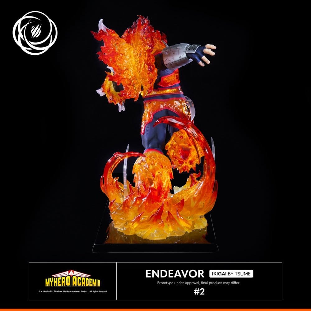 Endeavor IKIGAI 1/6 Statue von Tsume Art – My Hero Academia Sammlerstatue