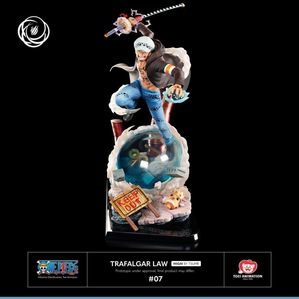 Tsume Art Trafalgar Law IKIGAI Statue 1/6 – One Piece Premium Anime Figur