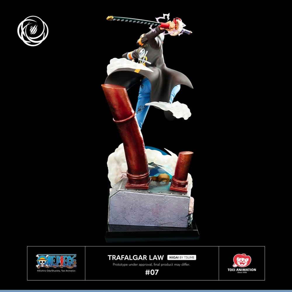 Trafalgar Law IKIGAI 1/6 Statue von Tsume Art – One Piece Sammlerstatue