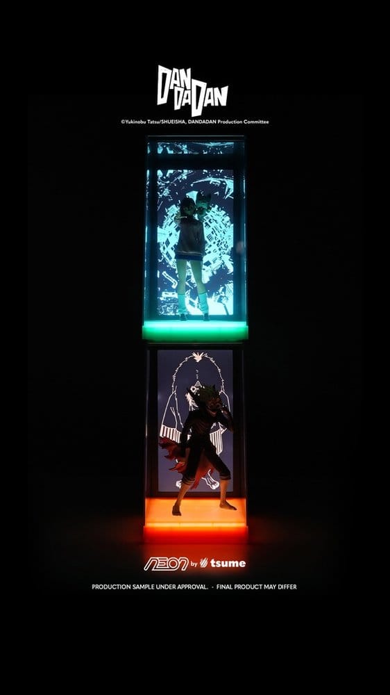 USB-C-Base der Momo NEON-Statue von Tsume Art – Daisy-Chain-Ausgang